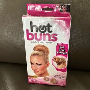 Hot buns simple styling solution set of 2